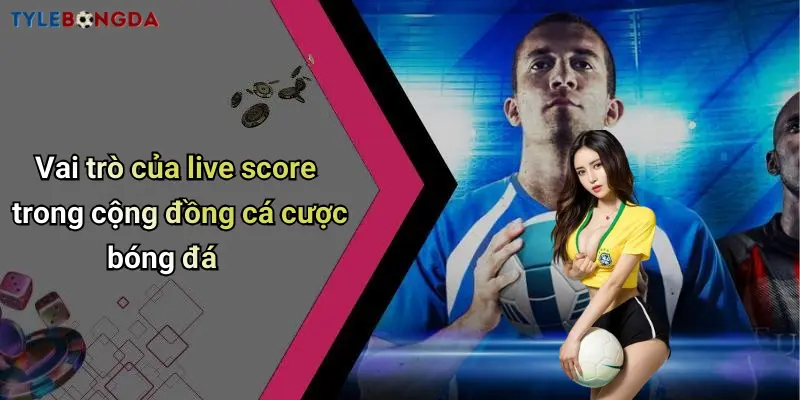 Vai trò của live score trong cộng đồng cá cược bóng đá