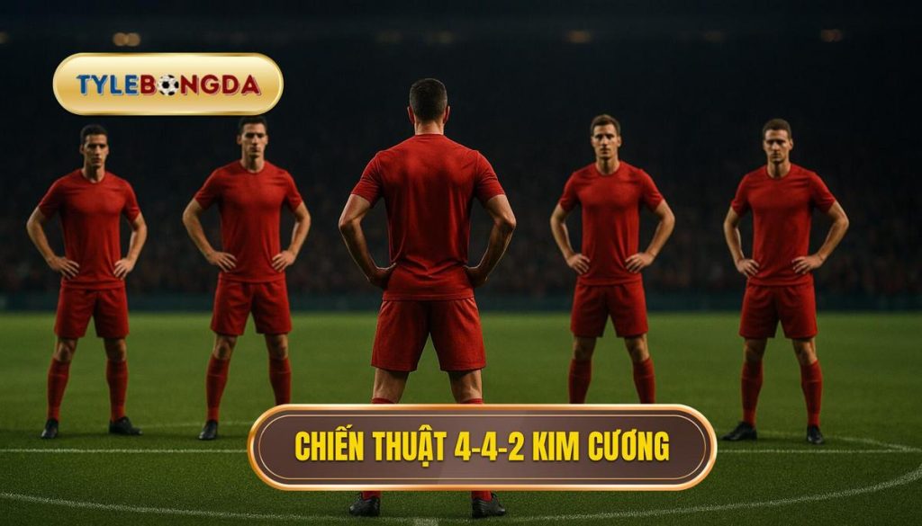 Chiến thuật 4-4-2 kim cương