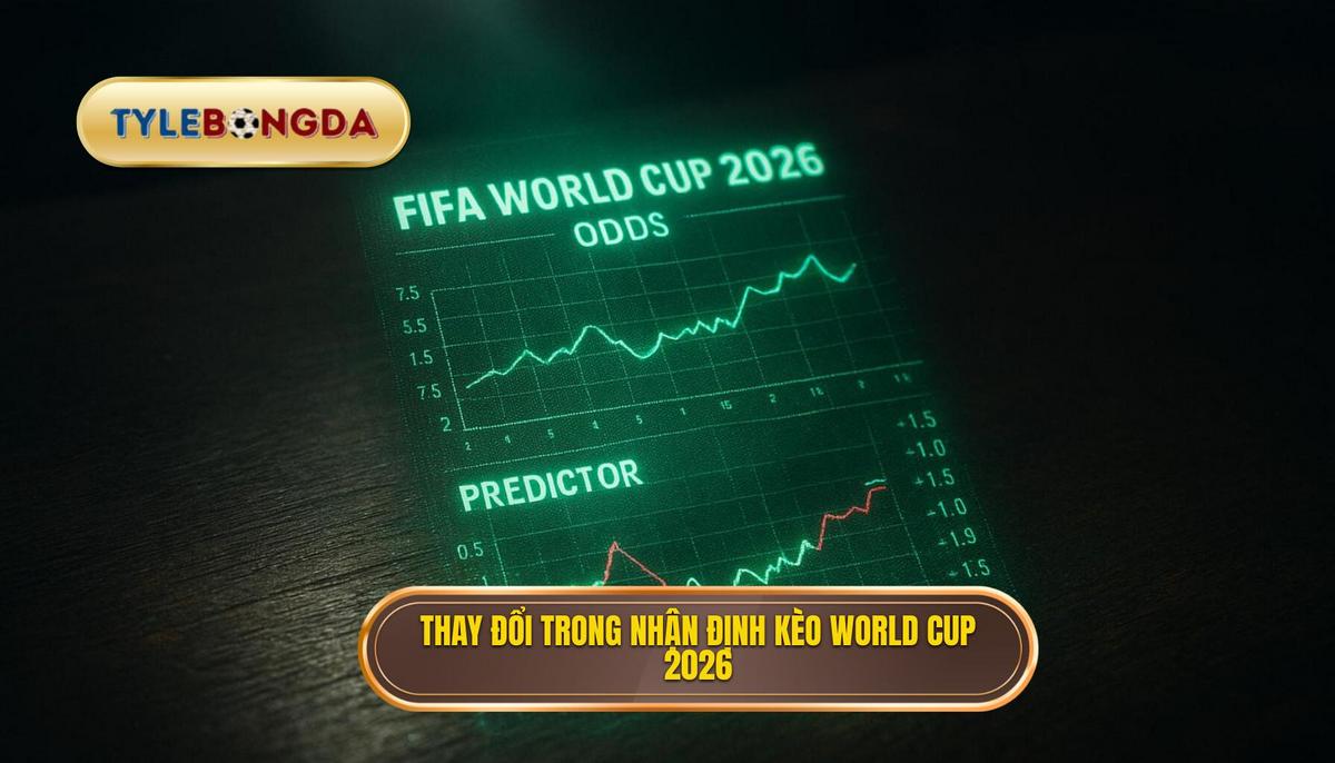 Bối cảnh mới và sự thay đổi trong nhận định kèo World Cup 2026