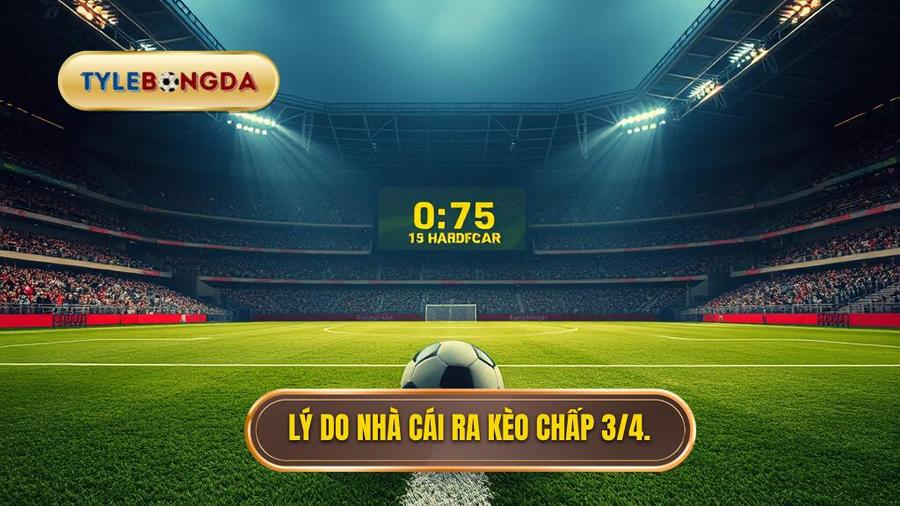 3. Lý do nhà cái ra kèo chấp 3 4. Lý do nhà cái ra kèo chấp 3 4