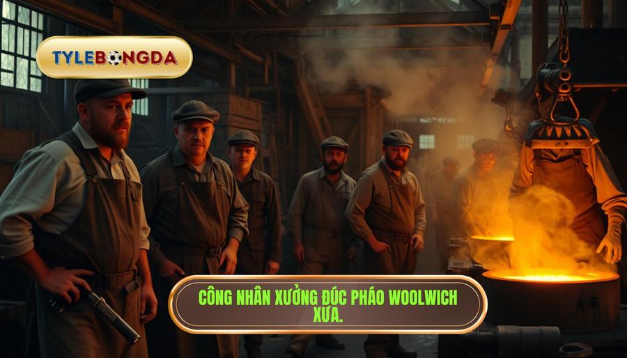 Nguồn gốc lịch sử: Những công nhân xưởng đúc pháo Woolwich