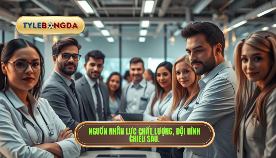 Sở hữu nguồn nhân lực chất lượng và chiều sâu đội hình kinh ngạc